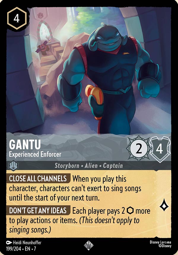 Disney Lorcana TCG: Gantu, Experienced Enforcer