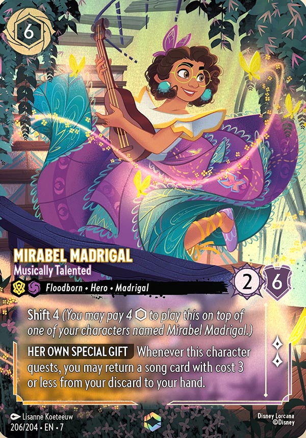 Disney Lorcana TCG: Mirabel Madrigal, Muscially Talented