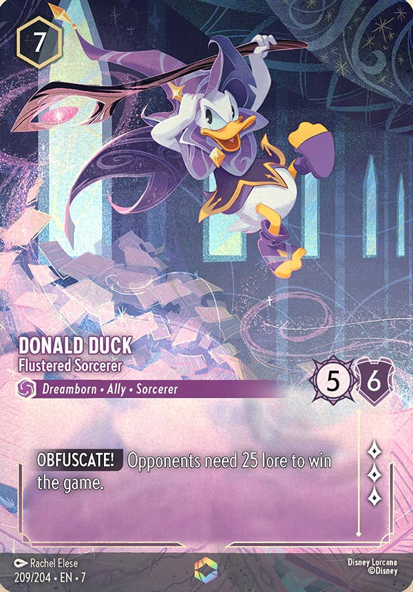 Disney Lorcana TCG: Donald Duck, Flustered Sorcerer