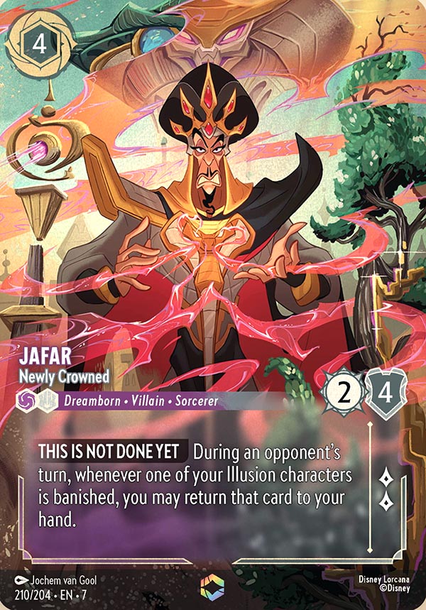 Disney Lorcana TCG: Jafar, Newly Crowned