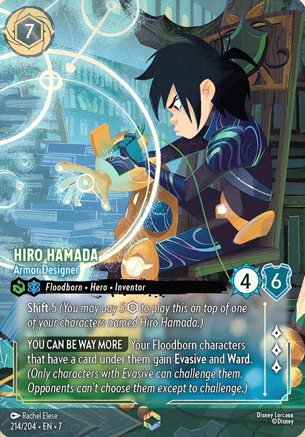 Disney Lorcana TCG: Hiro Hamada, Armor Designer