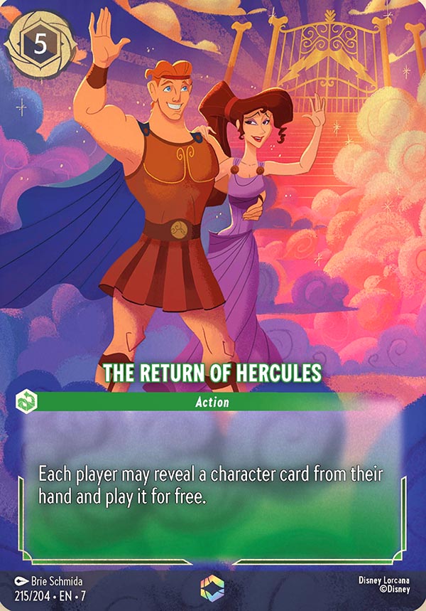 Disney Lorcana TCG: The Return Of Hercules