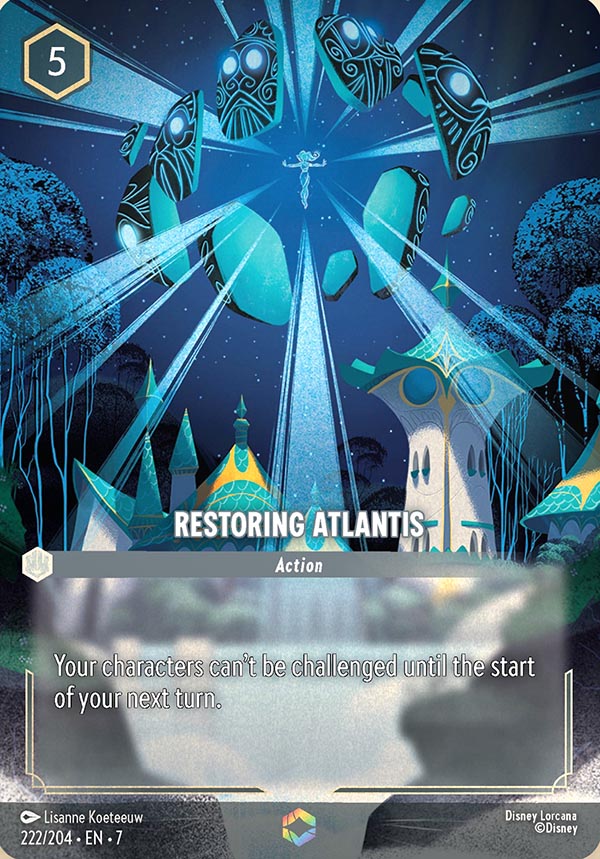 Disney Lorcana TCG: Restoring Atlantis