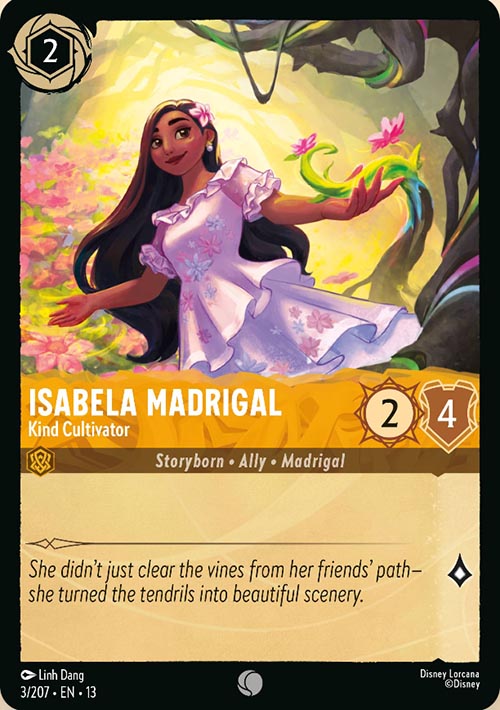 Disney Lorcana TCG: Isabela Madrigal, Kind Cultivator