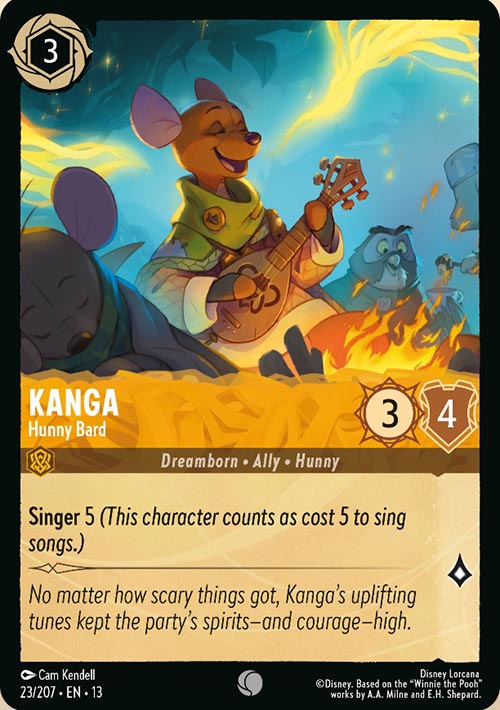 Disney Lorcana TCG: Kanga, Hunny Bard