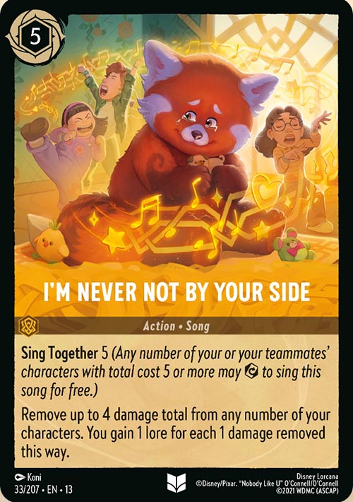Disney Lorcana TCG: I've Never Not By Your Side