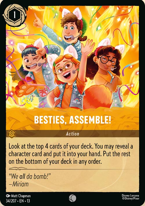 Disney Lorcana TCG: Besties, Assemble!