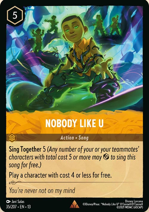 Disney Lorcana TCG: Nobody Like U
