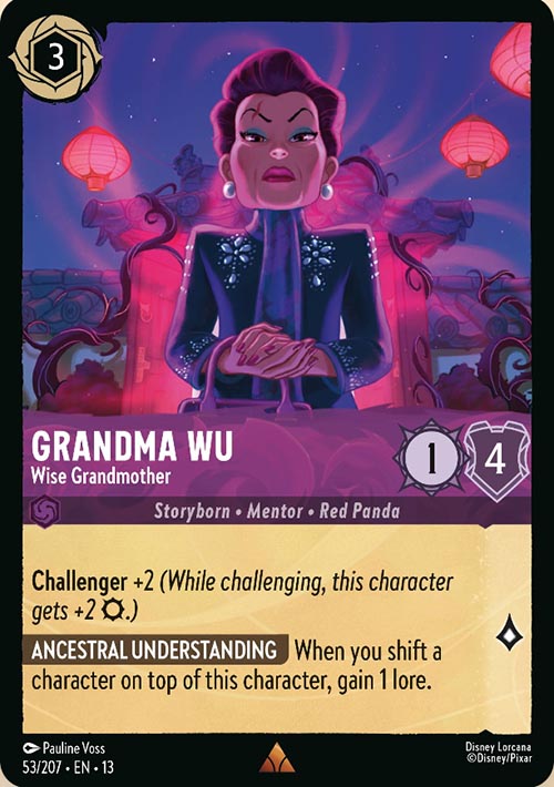 Disney Lorcana TCG: Grandma Wu, Wise Grandmother