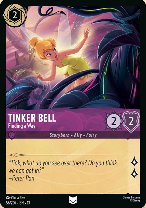 Disney Lorcana TCG: Tinker Bell, Finding a Way