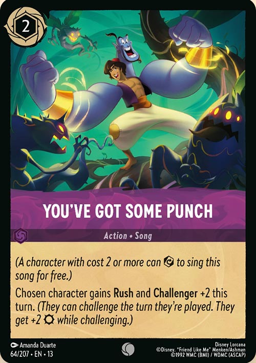 Disney Lorcana TCG: You've Got Some Punch