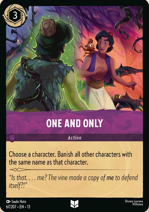 Disney Lorcana TCG: One and Only