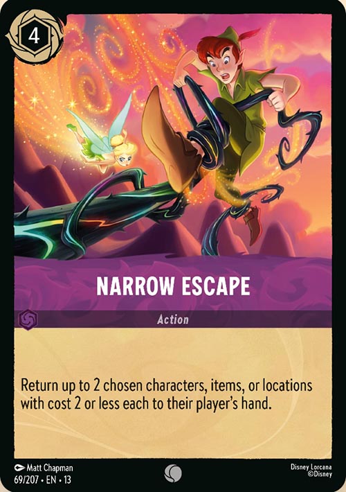 Disney Lorcana TCG: Narrow Escape