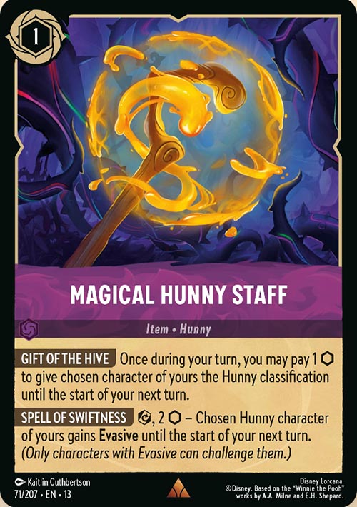 Disney Lorcana TCG: Magical Hunny Staff
