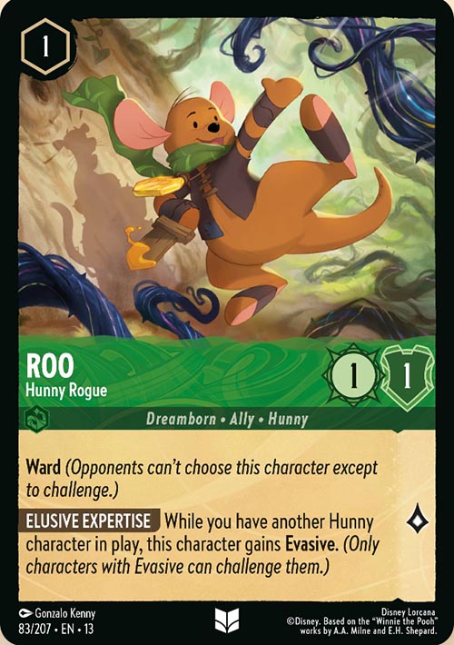 Disney Lorcana TCG: Roo, Hunny Rogue