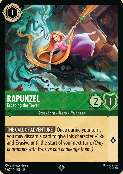 Disney Lorcana TCG: Rapunzel, Escaping the Tower
