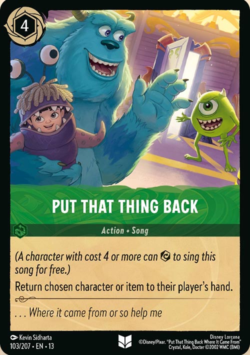 Disney Lorcana TCG: Put That Thing Back
