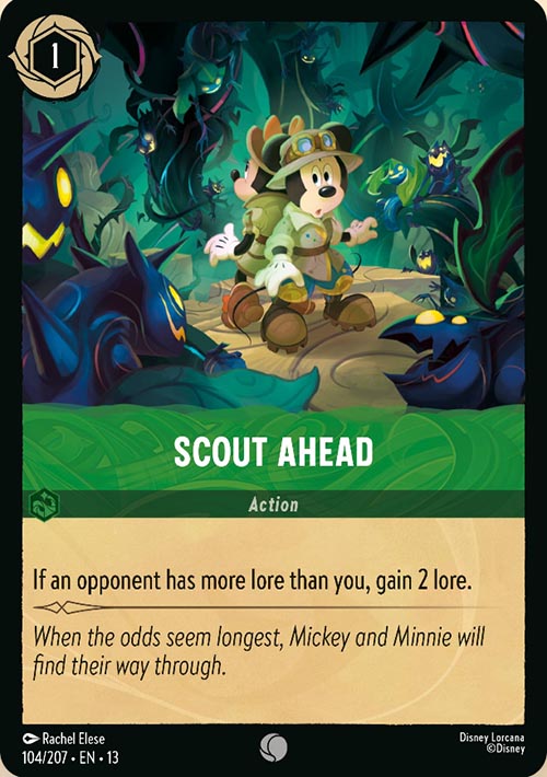 Disney Lorcana TCG: Scout Ahead