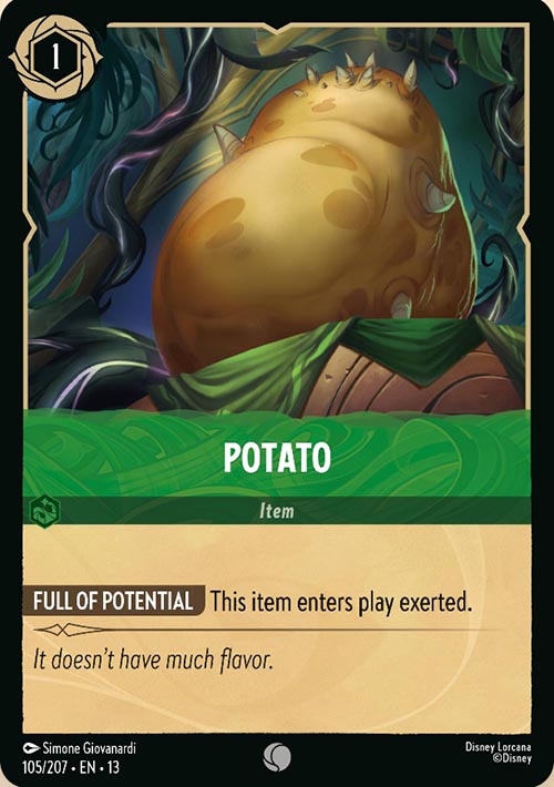 Disney Lorcana TCG: Potato