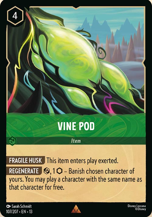 Disney Lorcana TCG: Vine Pod