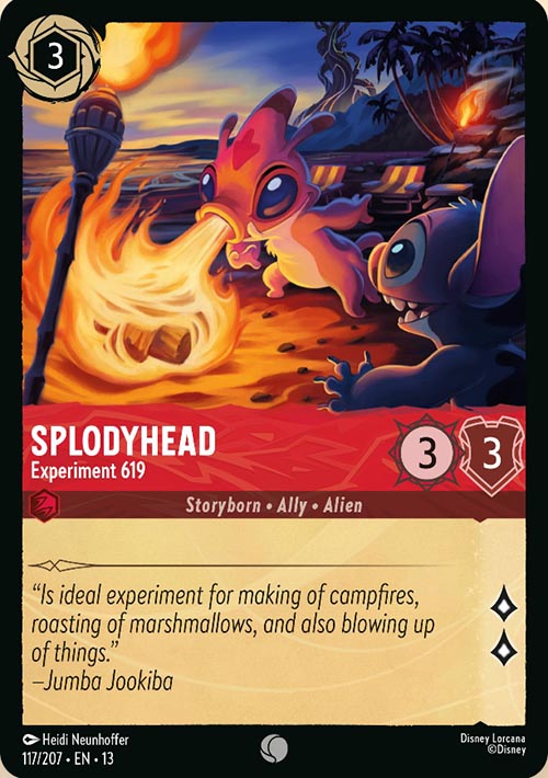 Disney Lorcana TCG: Splodyhead, Experiment 619