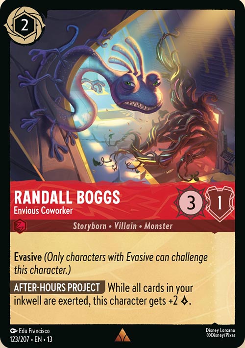 Disney Lorcana TCG: Randall Boggs, Envious Coworker
