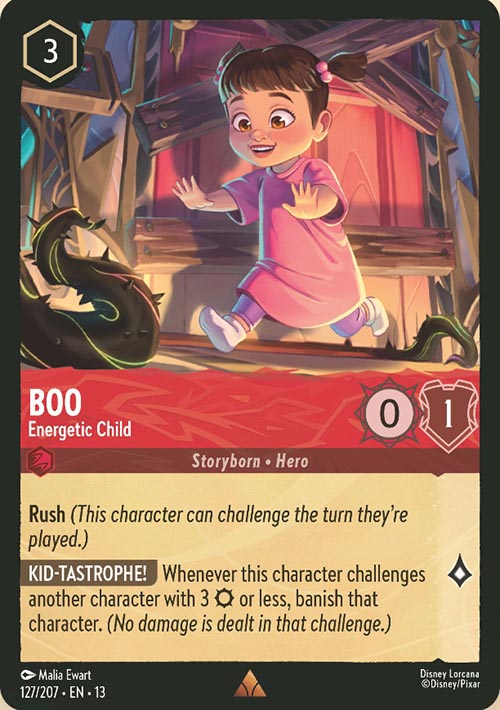 Disney Lorcana TCG: Boo, Energetic Child