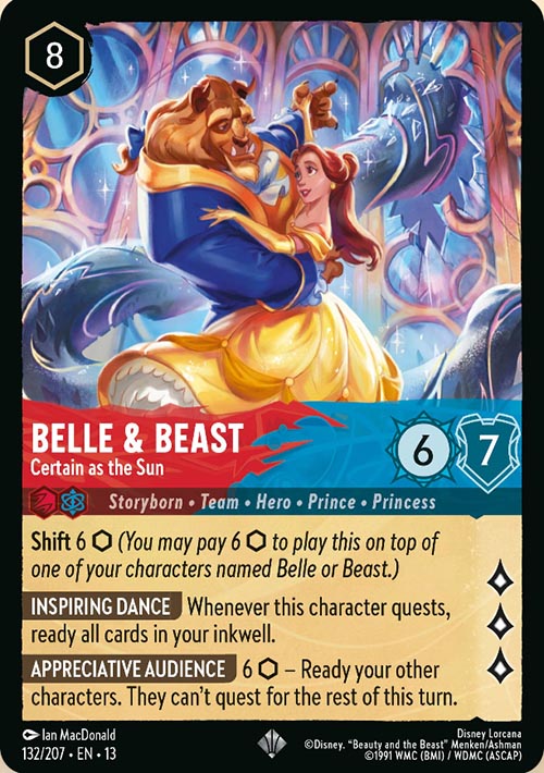 Disney Lorcana TCG: Belle & Beast, Certain as the Sun