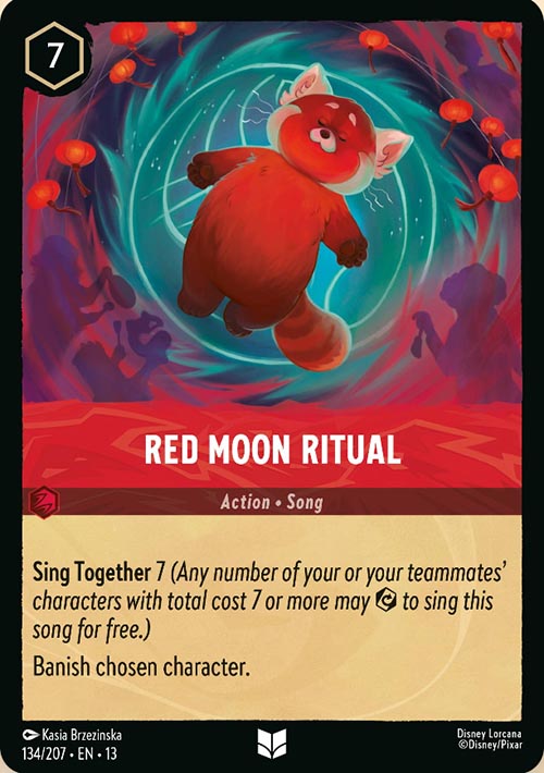 Disney Lorcana TCG: Red Moon Ritual