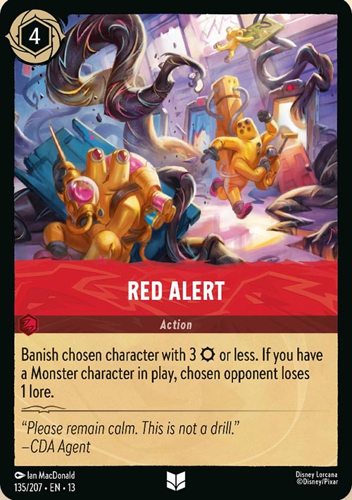Disney Lorcana TCG: Red Alert