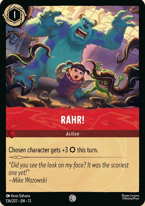 Disney Lorcana TCG: RAHR!