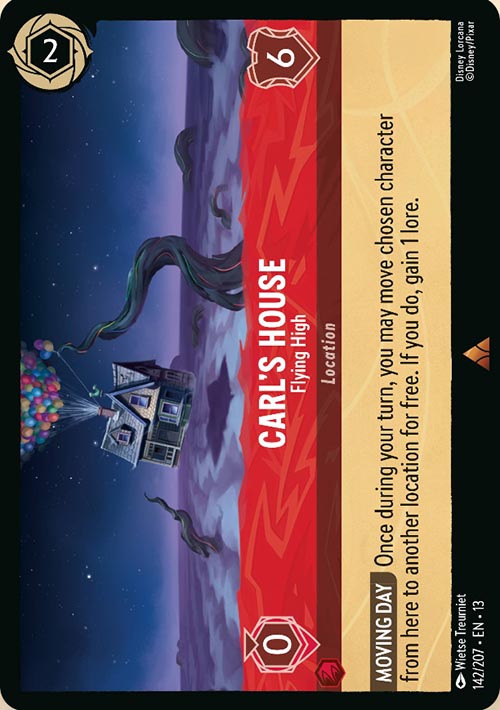 Disney Lorcana TCG: Carl's House, Flying High