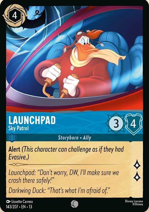 Disney Lorcana TCG: Launchpad, Sky Patrol