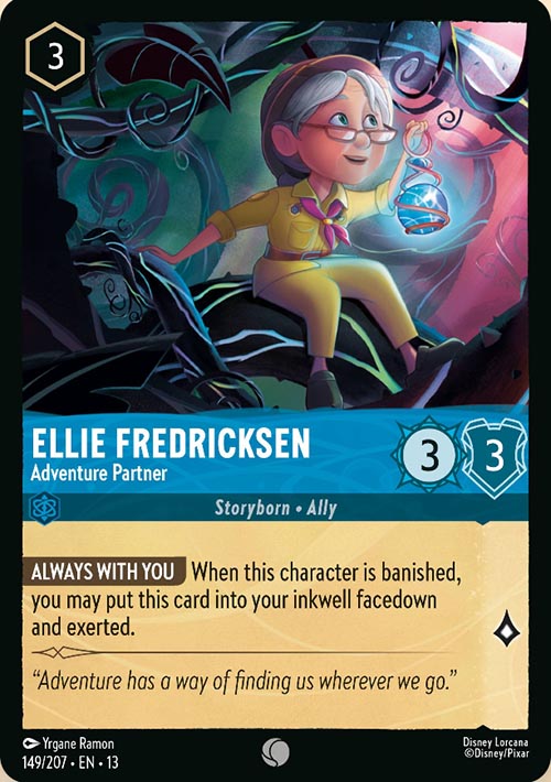 Disney Lorcana TCG: Ellie Fredricksen, Adventure Partner