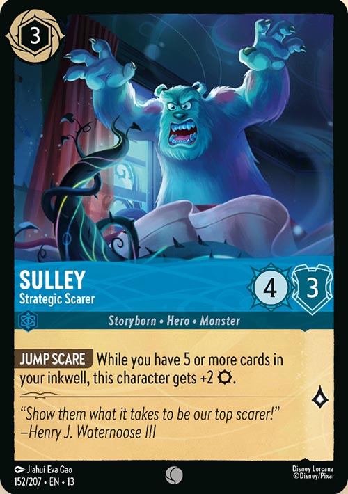 Disney Lorcana TCG: Sulley, Strategic Scarer