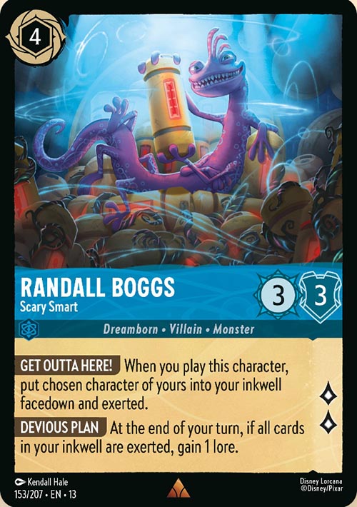 Disney Lorcana TCG: Randall Boggs, Scary Smart