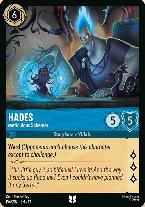 Disney Lorcana TCG: Hades, Meticulous Schemer