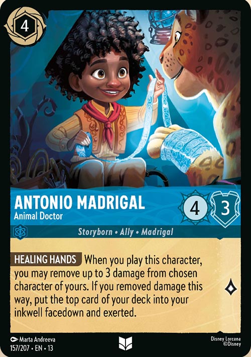 Disney Lorcana TCG: Antonio Madrigal, Animal Doctor