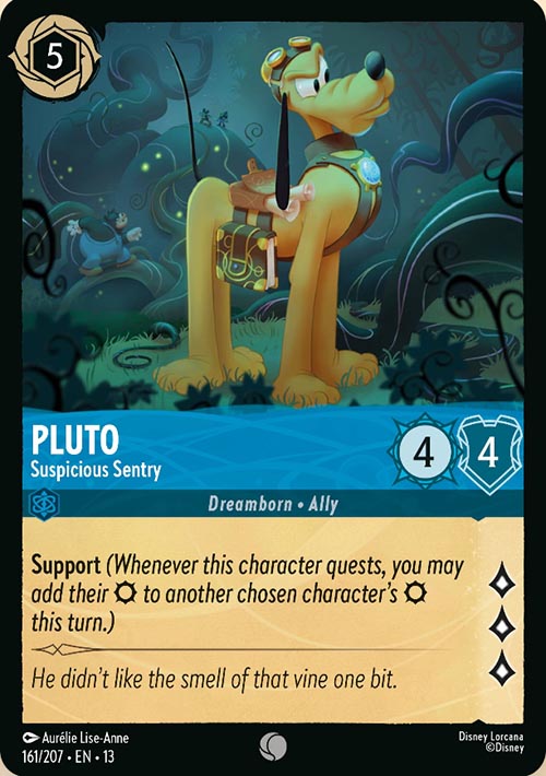 Disney Lorcana TCG: Pluto, Suspicious Sentry