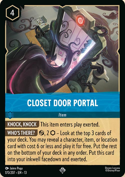 Disney Lorcana TCG: Closet Door Portal
