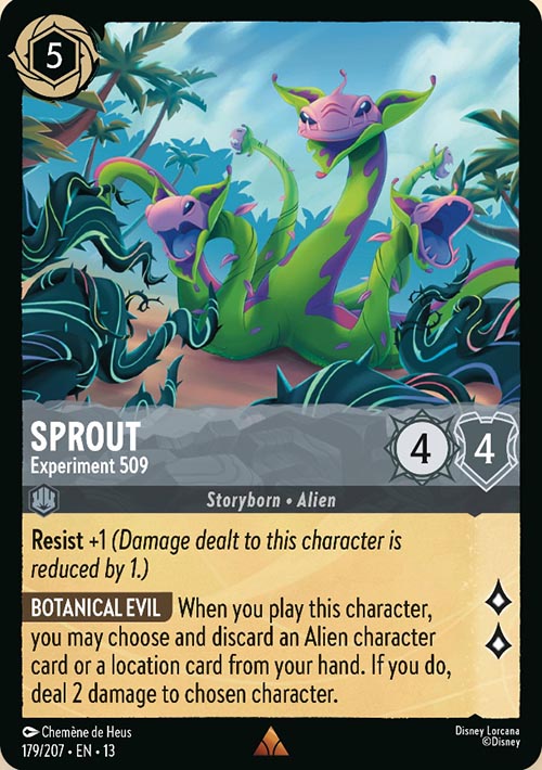 Disney Lorcana TCG: Sprout, Experiment 509