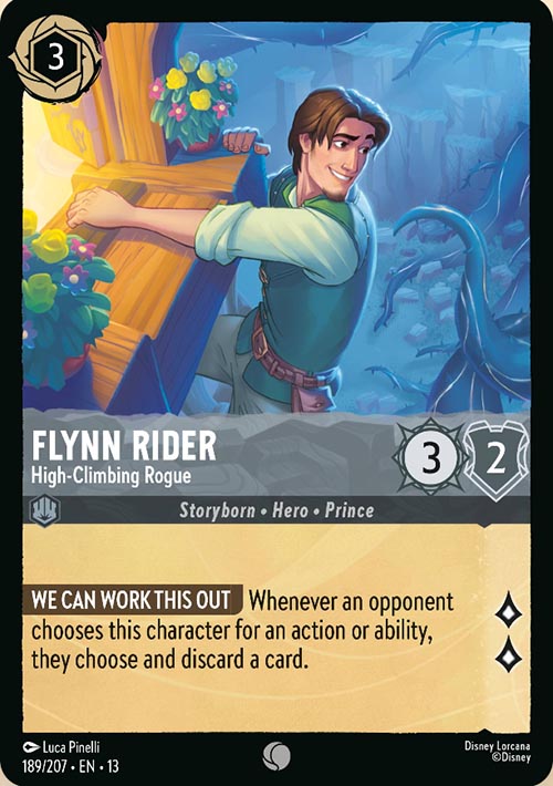 Disney Lorcana TCG: Flynn Rider, High-Climbing Rogue