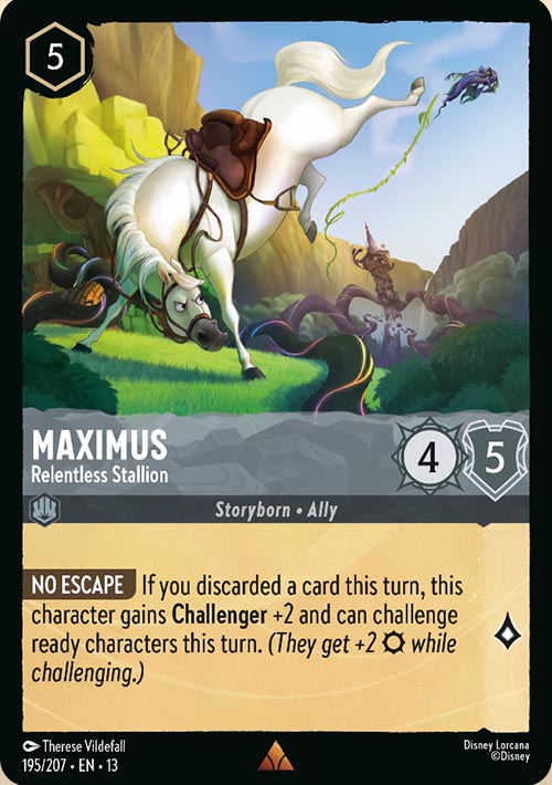 Disney Lorcana TCG: Maximus, Relentless Stallion