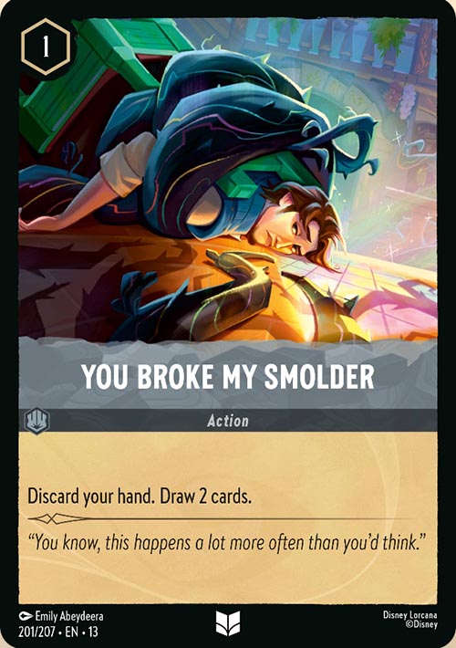 Disney Lorcana TCG: You Broke My Smolder