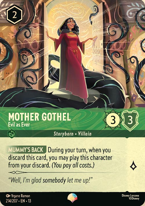 Disney Lorcana TCG: Mother Gothel, Evil as Ever