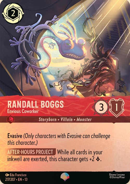 Disney Lorcana TCG: Randall Boggs, Envious Coworker