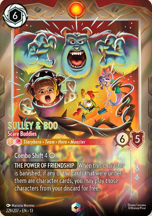 Disney Lorcana TCG: Sulley & Boo, Scare Buddies