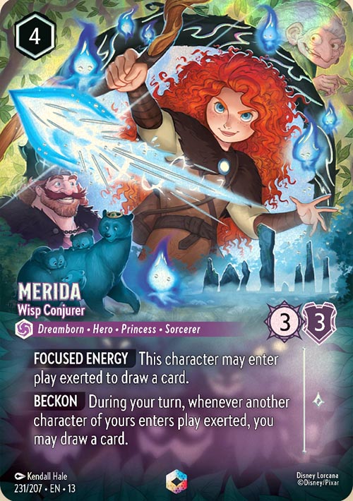 Disney Lorcana TCG: Merida, Wisp Conjurer