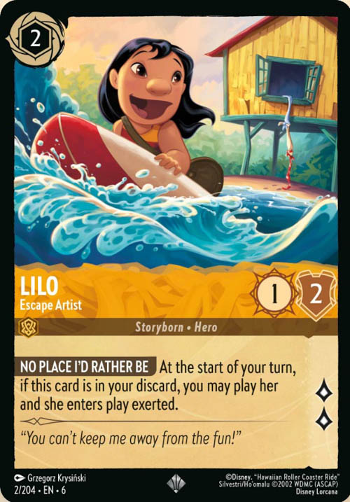 Disney Lorcana TCG: Lilo, Escape Artist