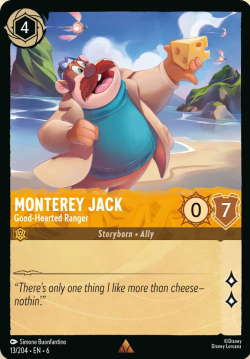 Disney Lorcana TCG: Monterey Jack, Good-Hearted Ranger